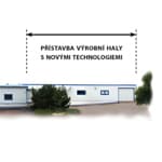 Přístavba haly